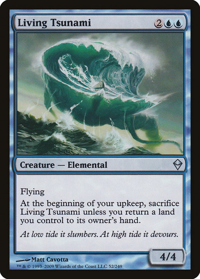 Living Tsunami [Zendikar] | Silver Goblin