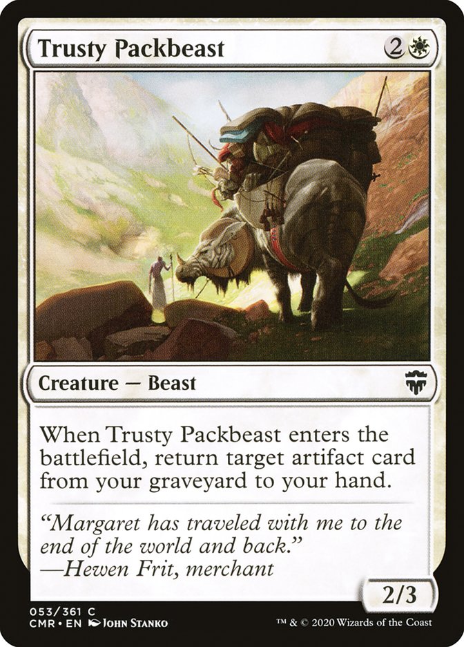 Trusty Packbeast [Commander Legends] | Silver Goblin