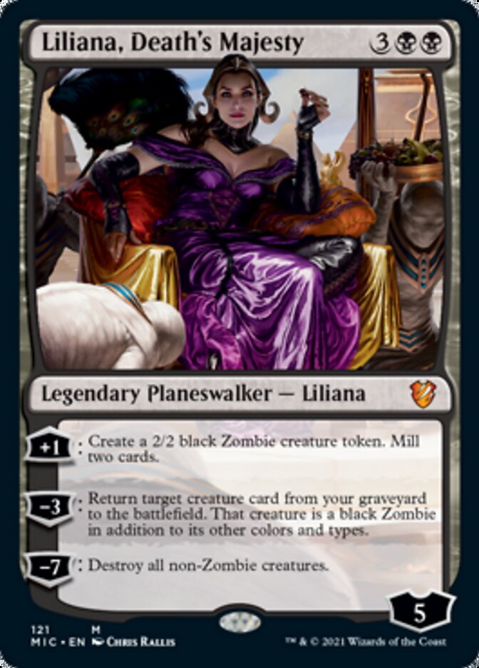 Liliana, Death's Majesty [Innistrad: Midnight Hunt Commander] | Silver Goblin