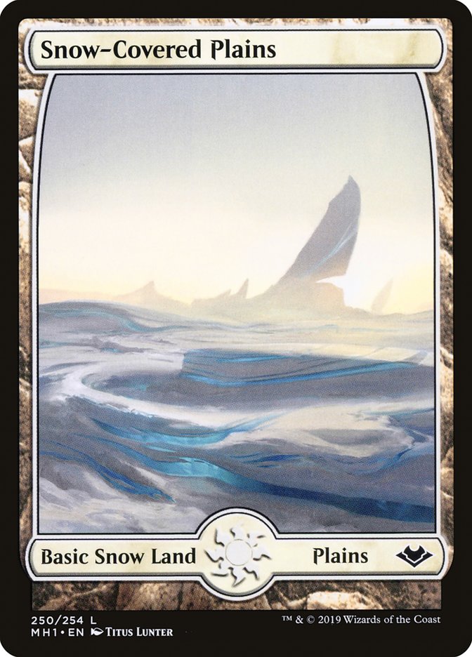 Snow-Covered Plains [Modern Horizons] | Silver Goblin