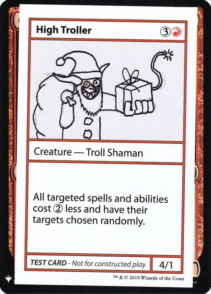 High Troller [Mystery Booster Playtest Cards] | Silver Goblin