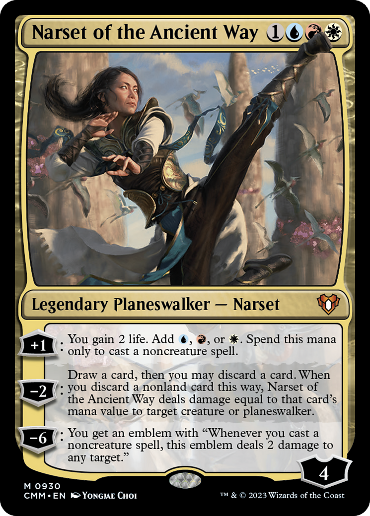 Narset of the Ancient Way [Commander Masters] | Silver Goblin