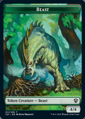 Beast (011) // Insect Double-Sided Token [Commander 2021 Tokens] | Silver Goblin