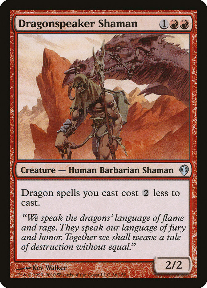 Dragonspeaker Shaman [Archenemy] | Silver Goblin