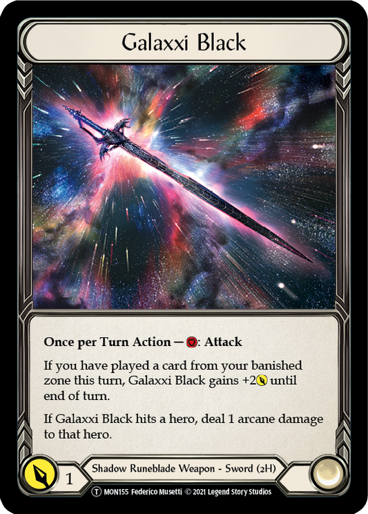 Galaxxi Black [U-MON155] Unlimited Edition Normal