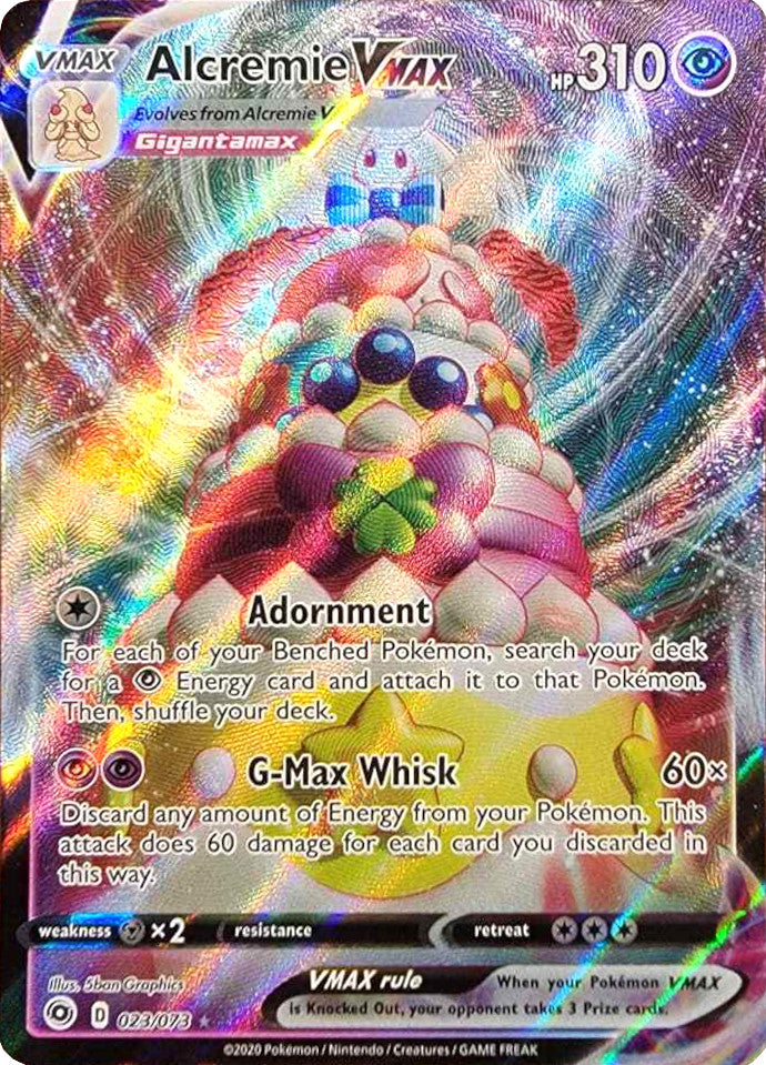 Alcremie VMAX (023/073) [Prize Pack Series One] | Silver Goblin