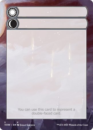 Helper Card (5/9) [Innistrad: Crimson Vow Tokens] | Silver Goblin