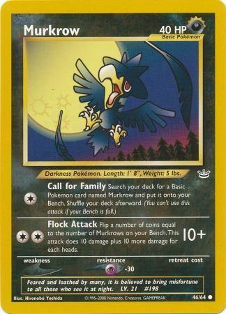 Murkrow (46/64) [Neo Revelation Unlimited] | Silver Goblin