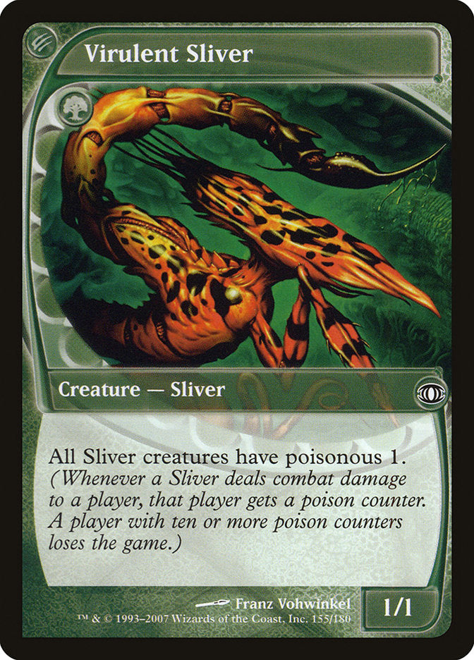 Virulent Sliver [Future Sight] | Silver Goblin