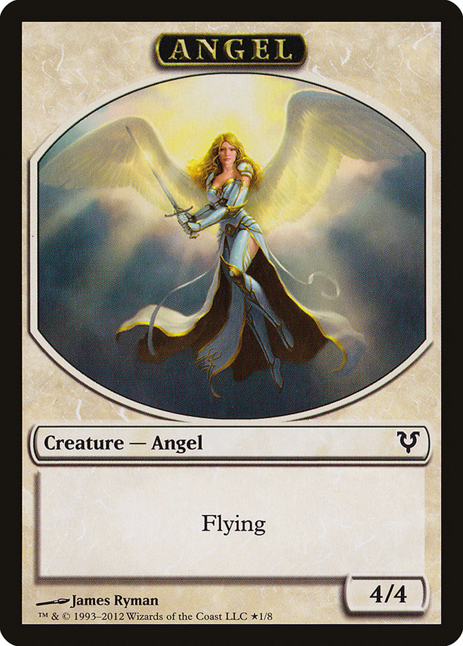 Angel // Demon Double-Sided Token [Open the Helvault] | Silver Goblin