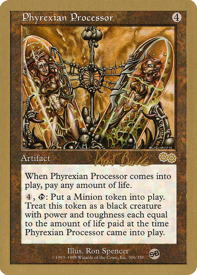 Phyrexian Processor (Kai Budde) (SB) [World Championship Decks 1999] | Silver Goblin