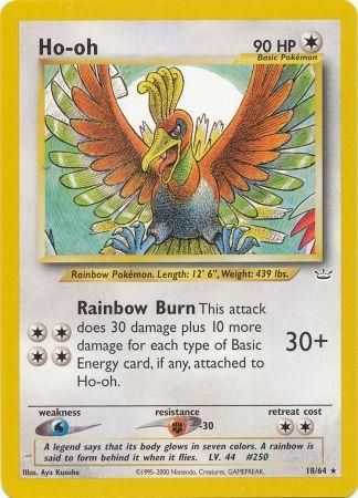 Ho-oh (18/64) [Neo Revelation Unlimited] | Silver Goblin