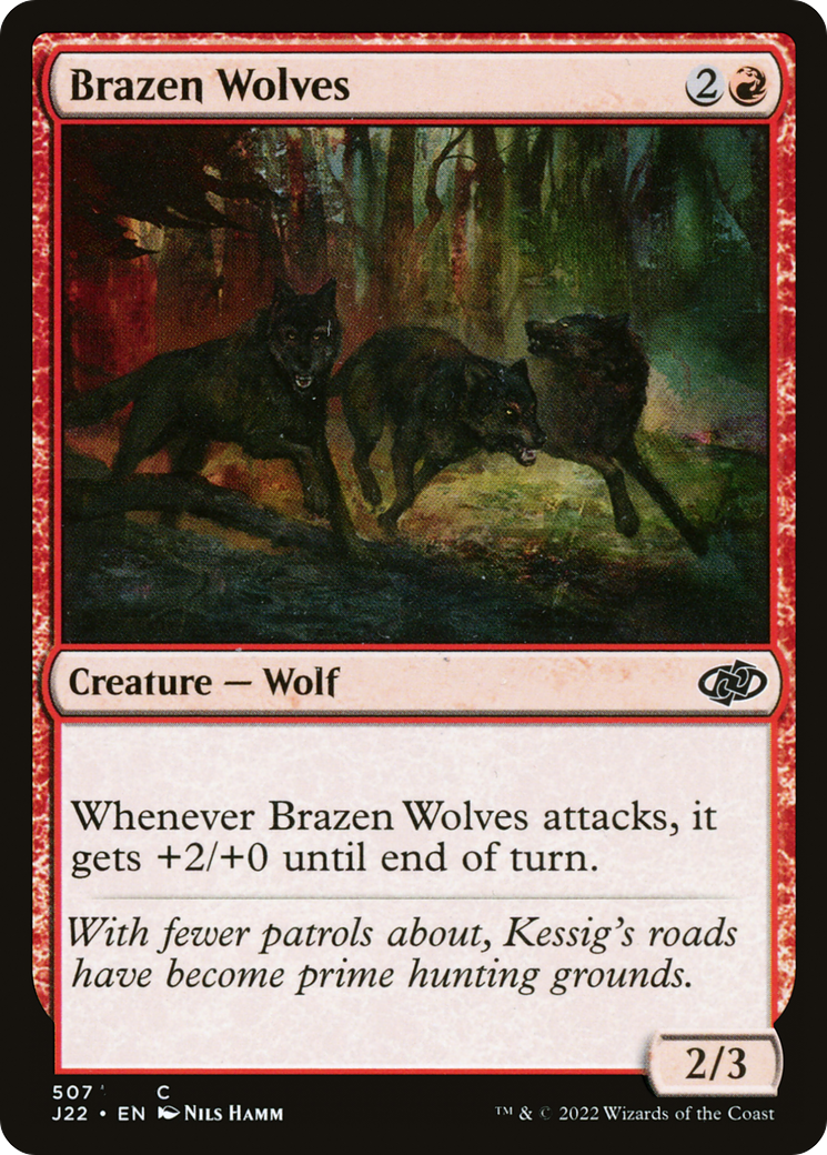 Brazen Wolves [Jumpstart 2022] | Silver Goblin