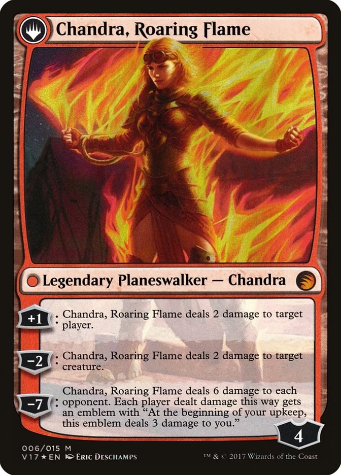 Chandra, Fire of Kaladesh // Chandra, Roaring Flame [From the Vault: Transform] | Silver Goblin