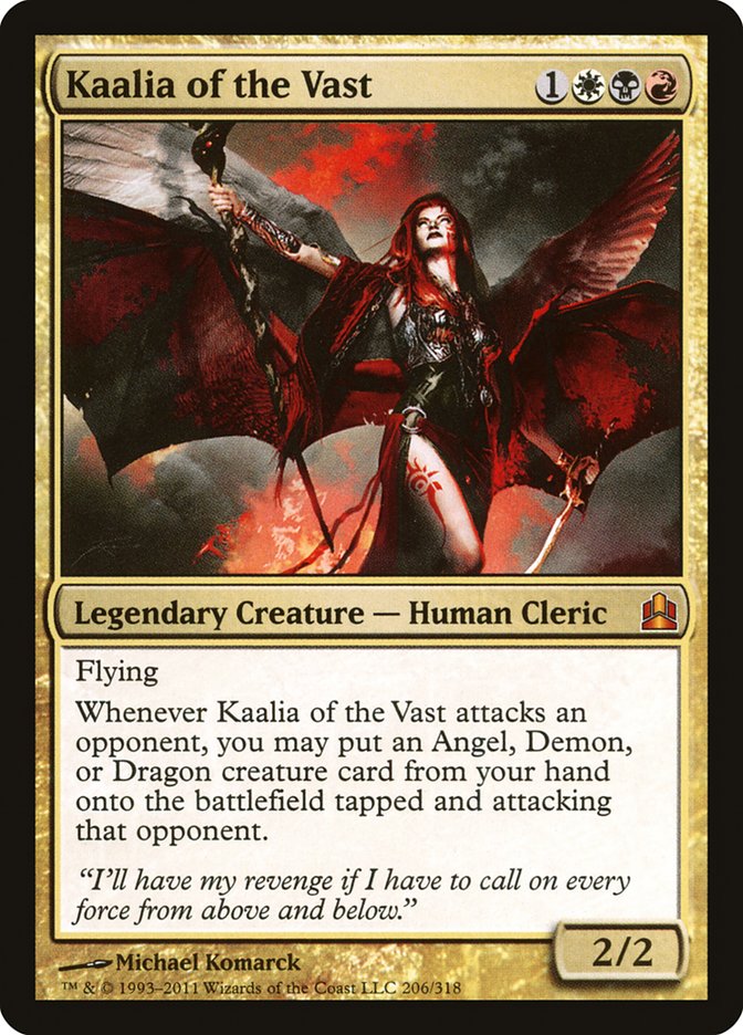 Kaalia of the Vast [Commander 2011] | Silver Goblin