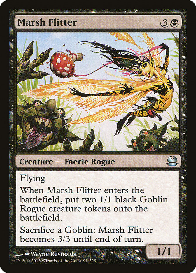 Marsh Flitter [Modern Masters] | Silver Goblin