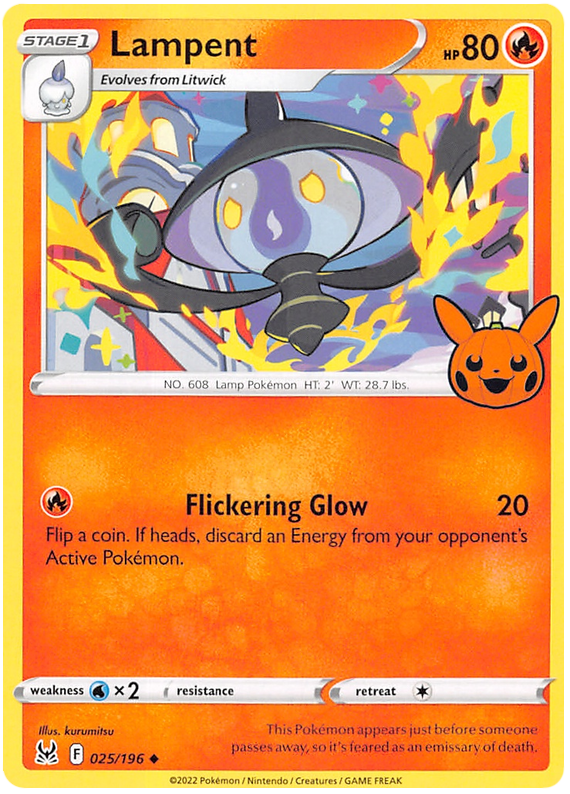 Lampent (025/196) [Trick or Trade 2023] | Silver Goblin