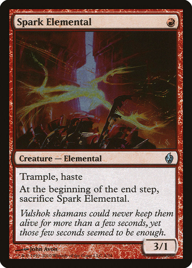 Spark Elemental [Premium Deck Series: Fire and Lightning] | Silver Goblin