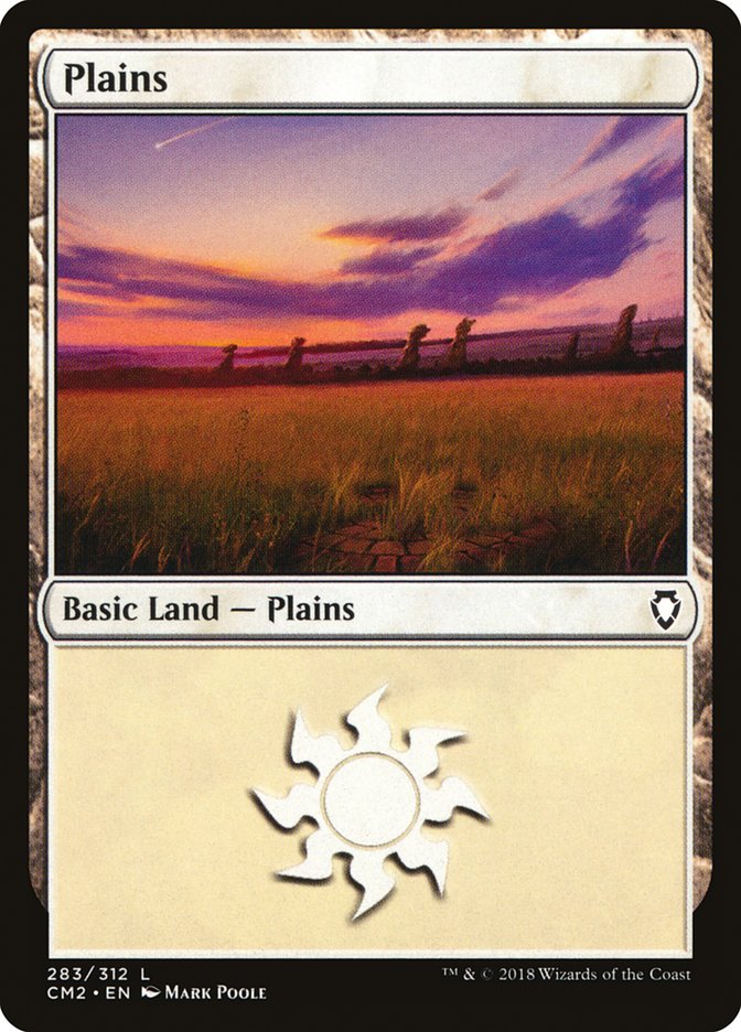 Plains (283) [Commander Anthology Volume II] | Silver Goblin