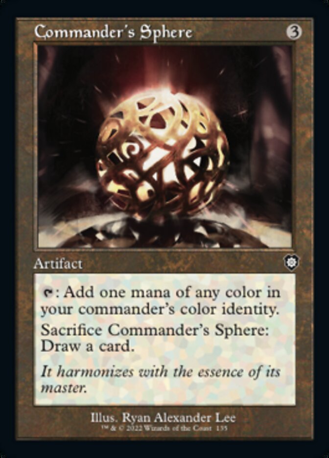 Commander's Sphere (Retro) [The Brothers' War Commander] | Silver Goblin