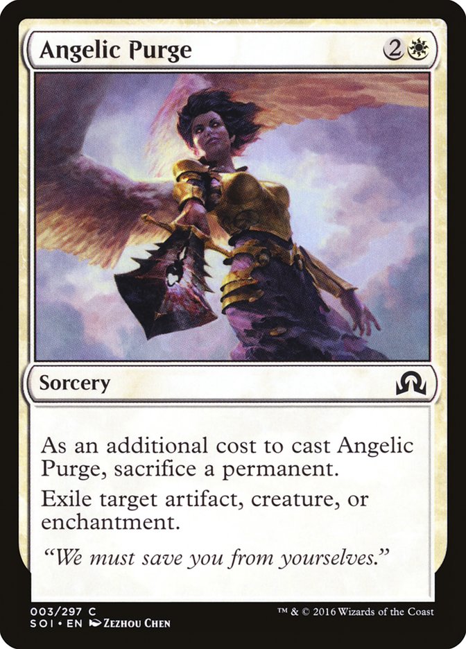 Angelic Purge [Shadows over Innistrad] | Silver Goblin