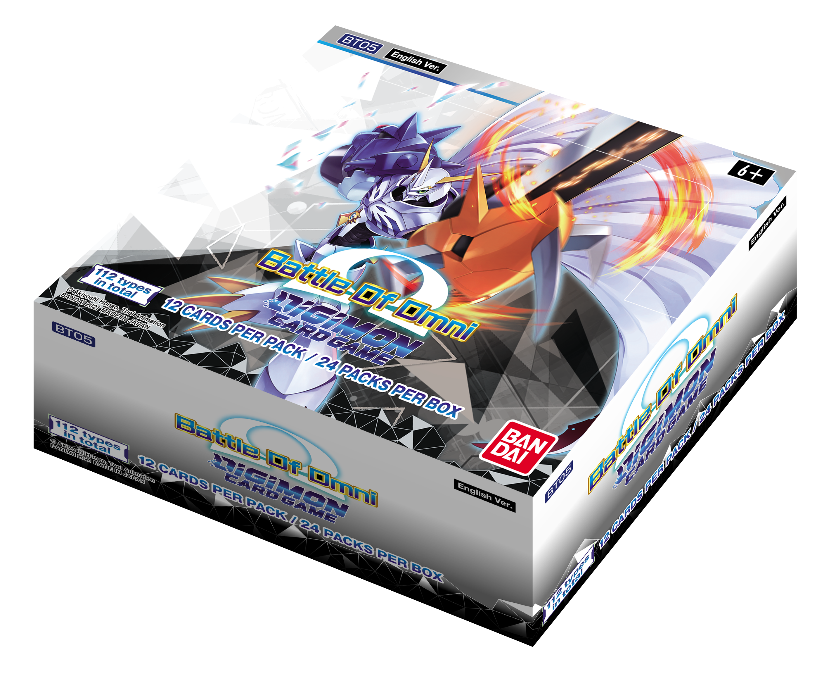 Digimon Card Game Battle of Omni Booster Box [BT05] | Silver Goblin