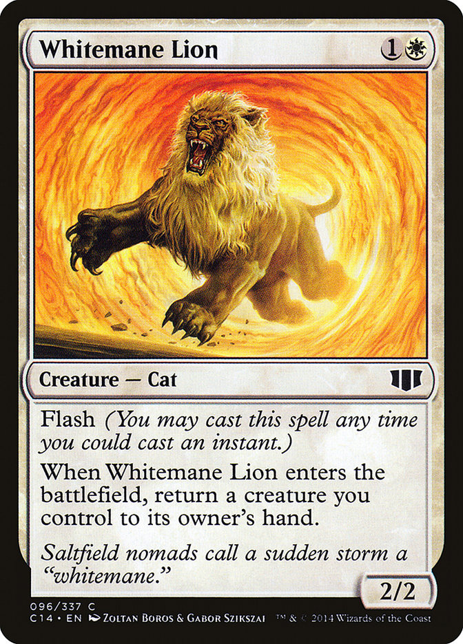 Whitemane Lion [Commander 2014] | Silver Goblin