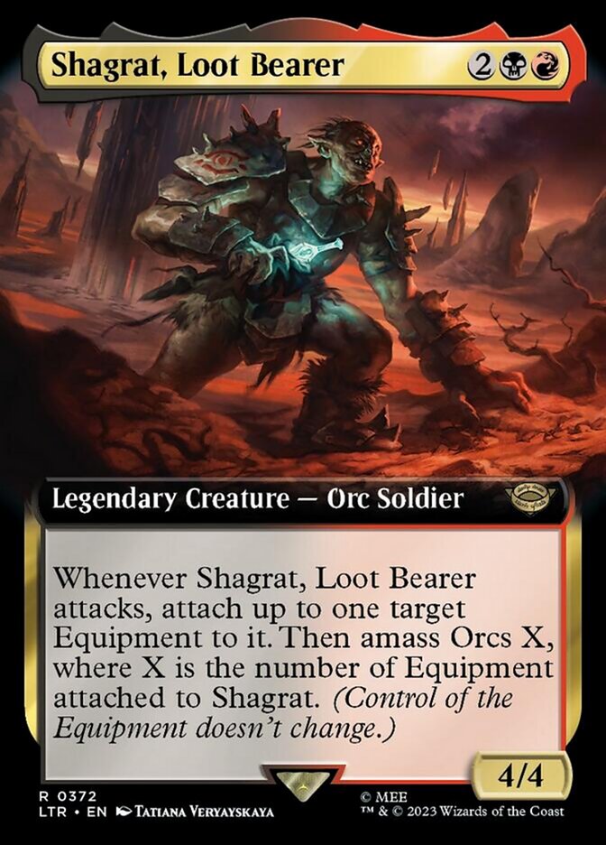 Shagrat, Loot Bearer (Extended Art) [The Lord of the Rings: Tales of Middle-Earth] | Silver Goblin