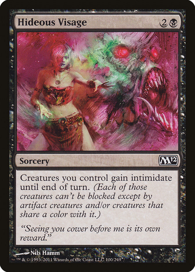 Hideous Visage [Magic 2012] | Silver Goblin