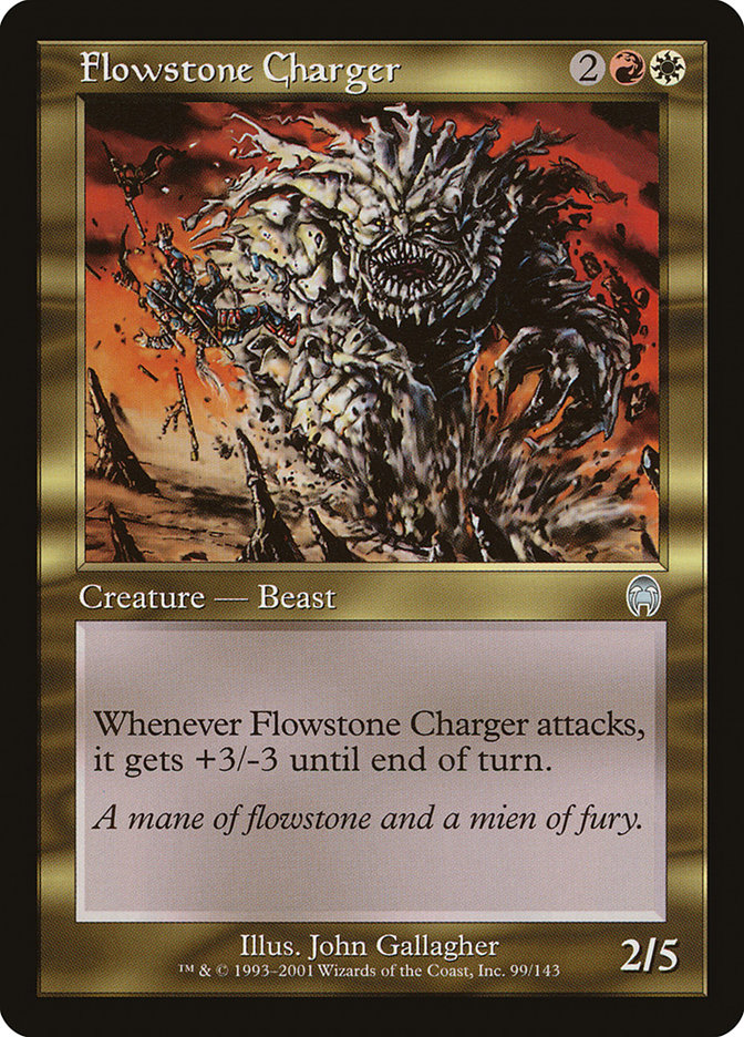 Flowstone Charger [Apocalypse] | Silver Goblin