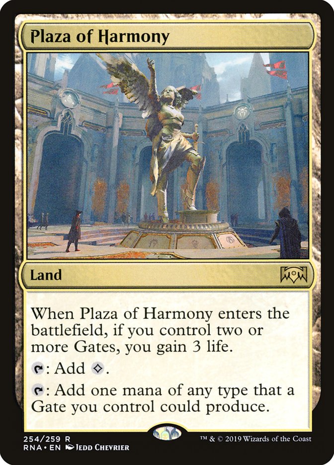 Plaza of Harmony [Ravnica Allegiance] | Silver Goblin