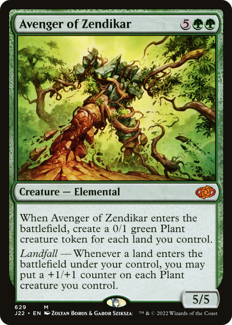 Avenger of Zendikar [Jumpstart 2022] | Silver Goblin