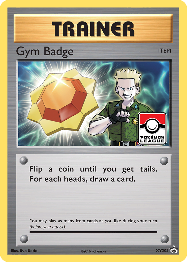 Gym Badge (XY205) (Lt. Surge) [XY: Black Star Promos] | Silver Goblin