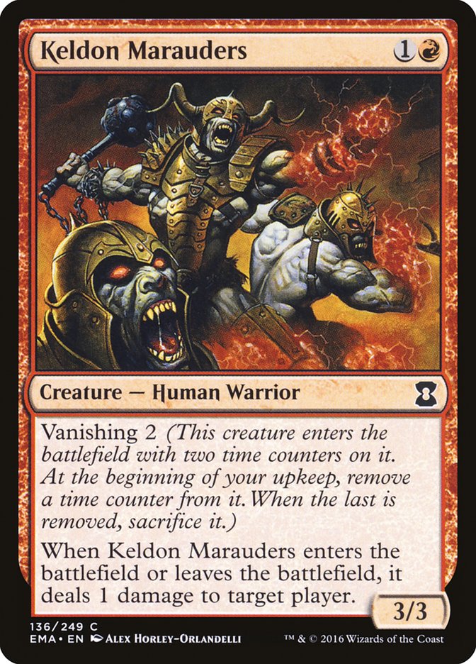 Keldon Marauders [Eternal Masters] | Silver Goblin