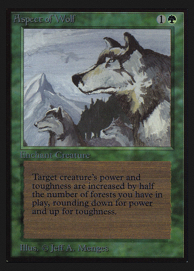 Aspect of Wolf [International Collectors' Edition] | Silver Goblin