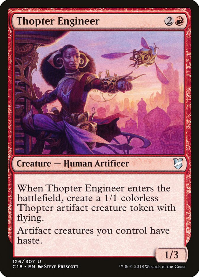 Thopter Engineer [Commander 2018] | Silver Goblin