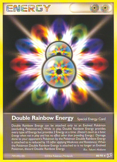 Double Rainbow Energy (88/95) [EX: Team Magma vs Team Aqua] | Silver Goblin