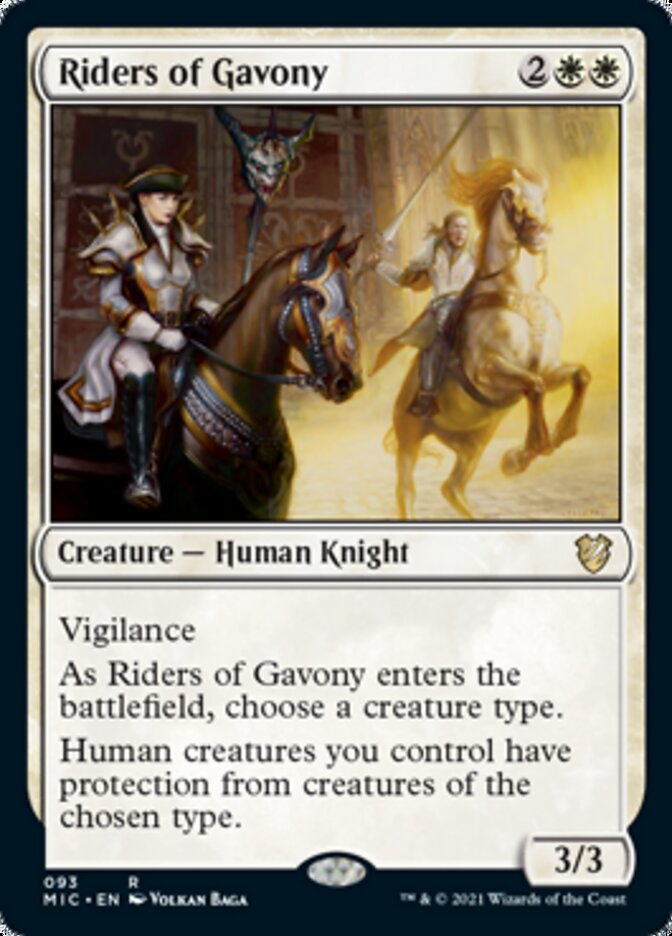 Riders of Gavony [Innistrad: Midnight Hunt Commander] | Silver Goblin