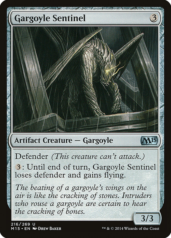 Gargoyle Sentinel [Magic 2015] | Silver Goblin