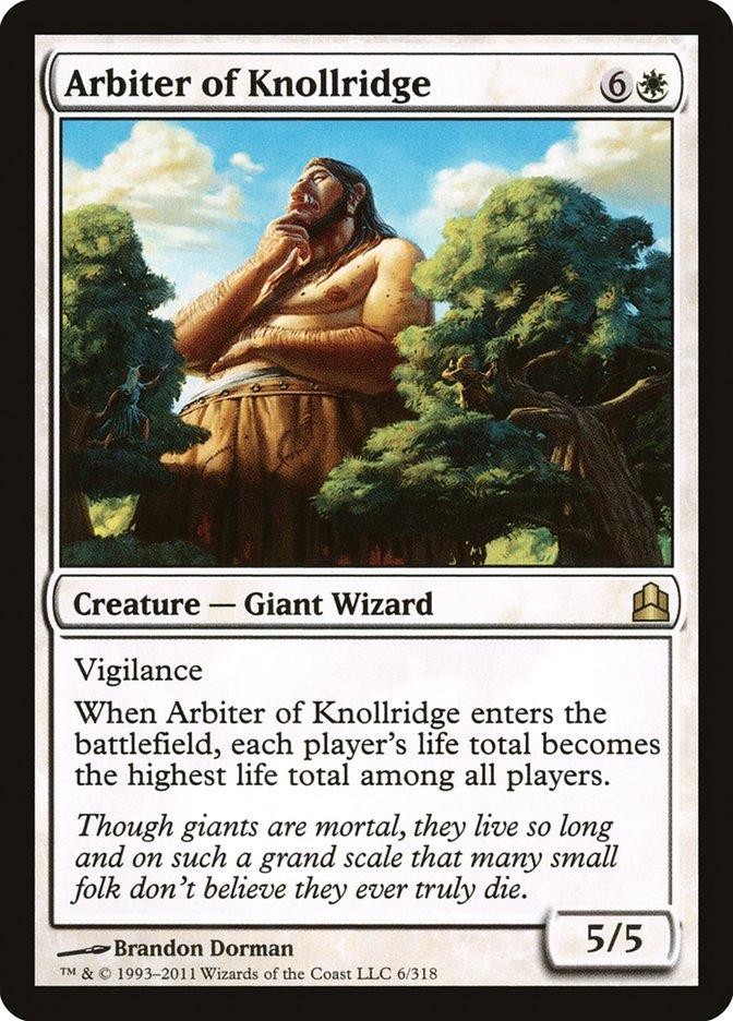 Arbiter of Knollridge [Commander 2011] | Silver Goblin