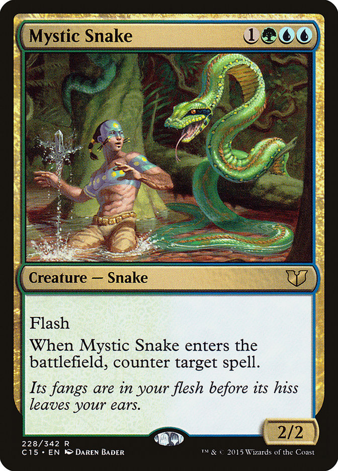 Mystic Snake [Commander 2015] | Silver Goblin