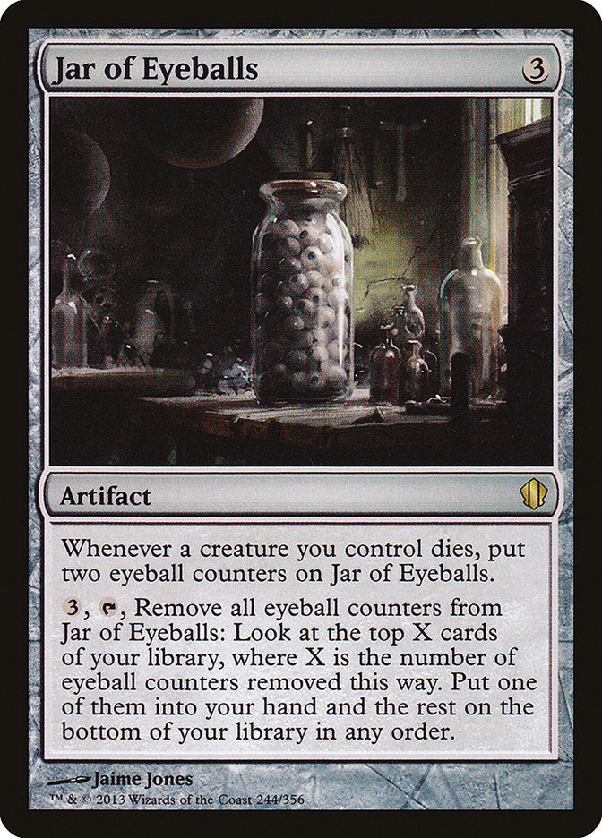 Jar of Eyeballs [Commander 2013] | Silver Goblin