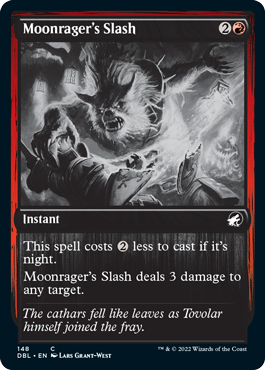 Moonrager's Slash [Innistrad: Double Feature] | Silver Goblin