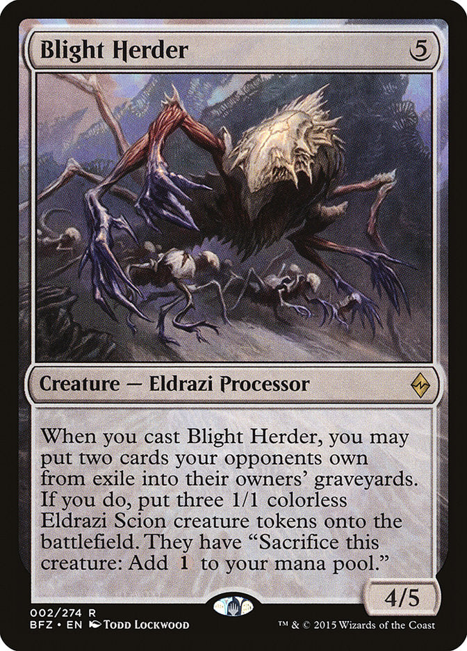 Blight Herder [Battle for Zendikar] | Silver Goblin