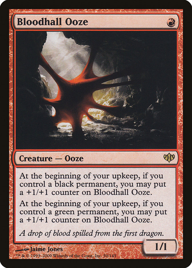 Bloodhall Ooze [Conflux] | Silver Goblin