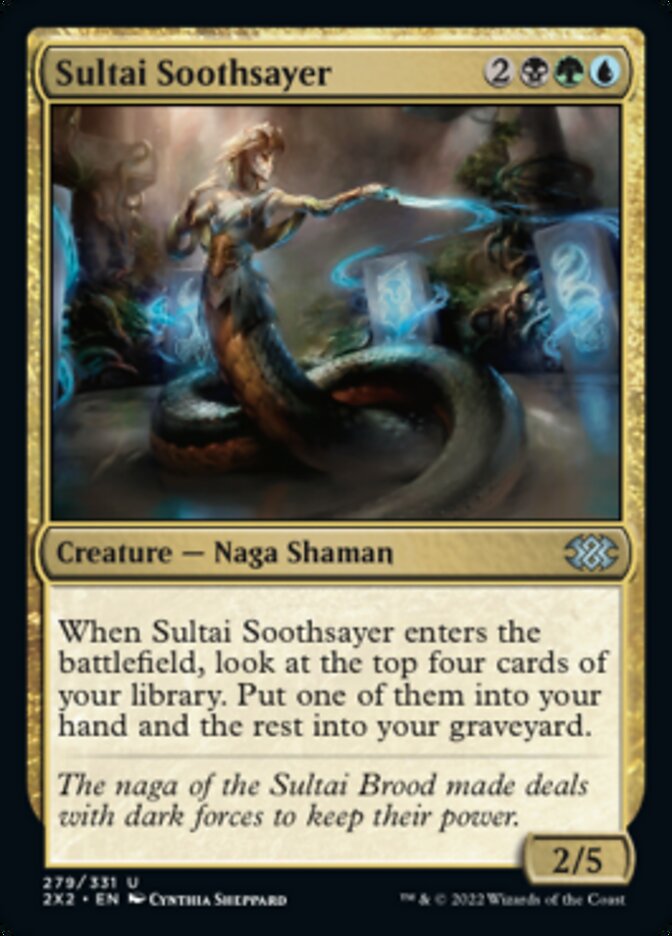 Sultai Soothsayer [Double Masters 2022] | Silver Goblin