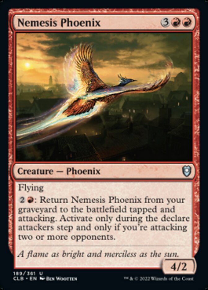 Nemesis Phoenix [Commander Legends: Battle for Baldur's Gate] | Silver Goblin