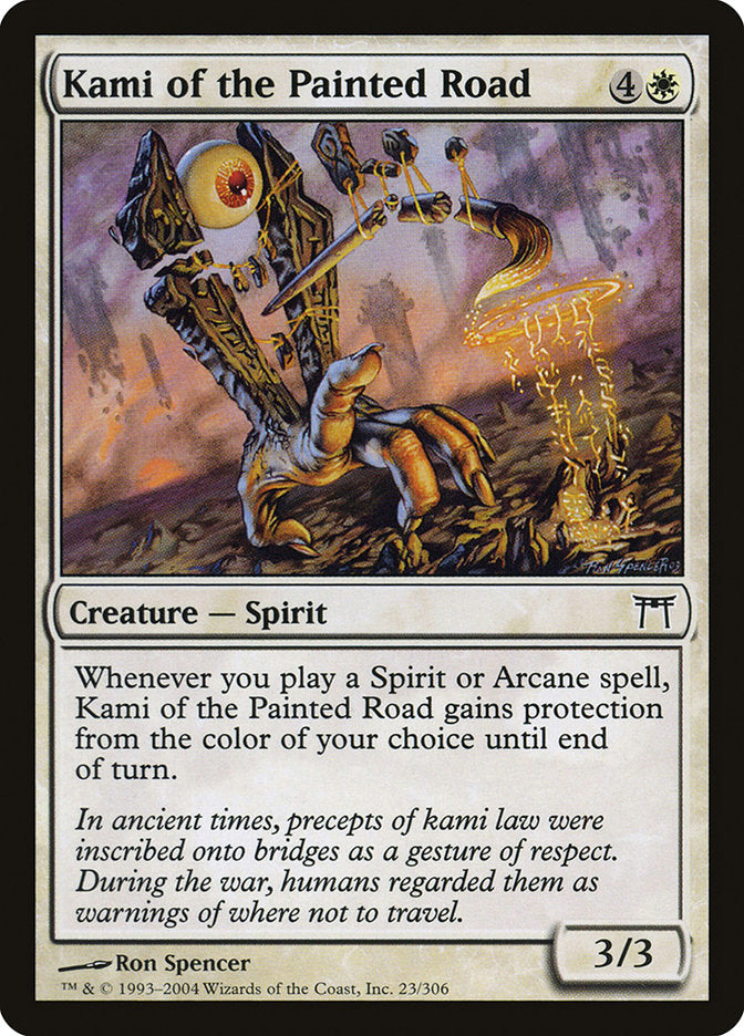 Kami of the Painted Road [Champions of Kamigawa] | Silver Goblin