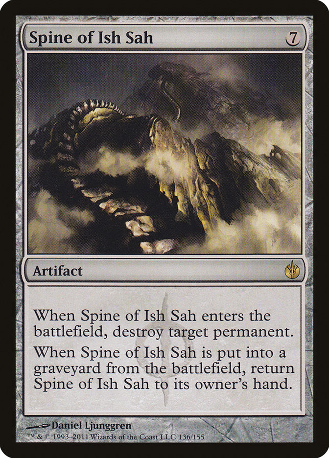 Spine of Ish Sah [Mirrodin Besieged] | Silver Goblin