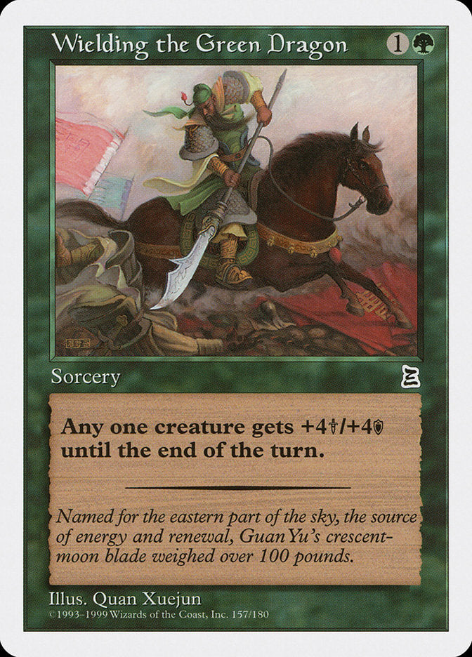 Wielding the Green Dragon [Portal Three Kingdoms] | Silver Goblin